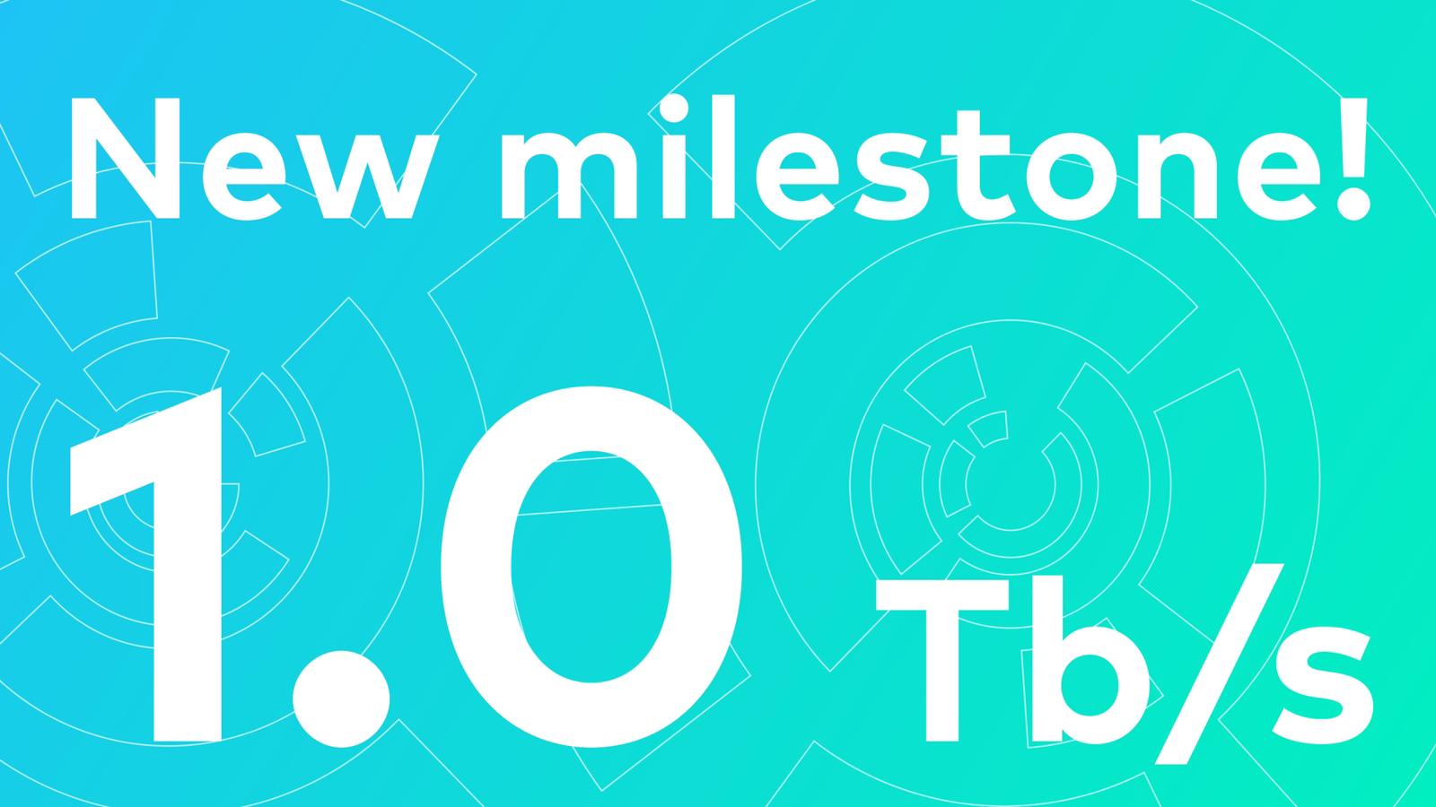 EON TV REACHES 1 TB/S , THE RECORD STREAMING TRAFFIC FLOW