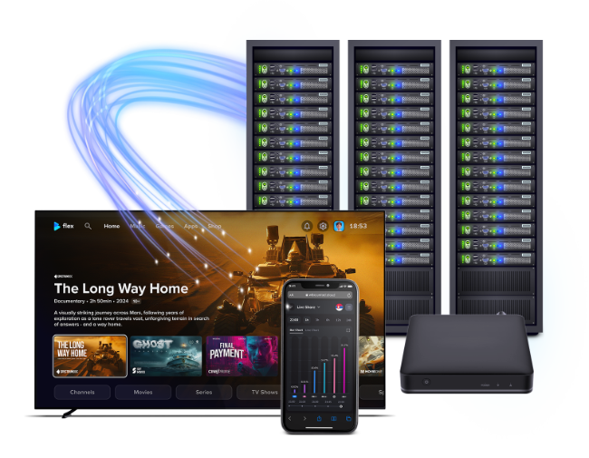True End-to-End Pay-TV Platform